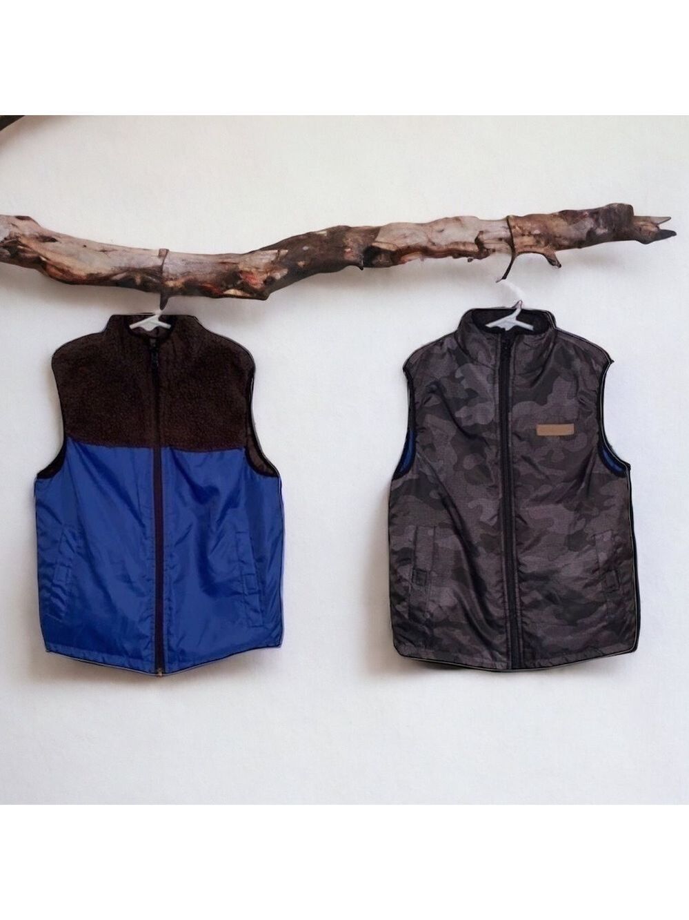 Buffalo Boys Reversible Camo Vest - Size Small